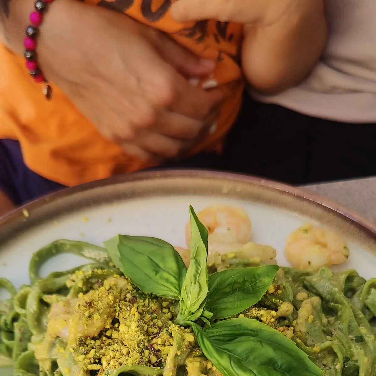 Pasta Von Pesto Di Basilico