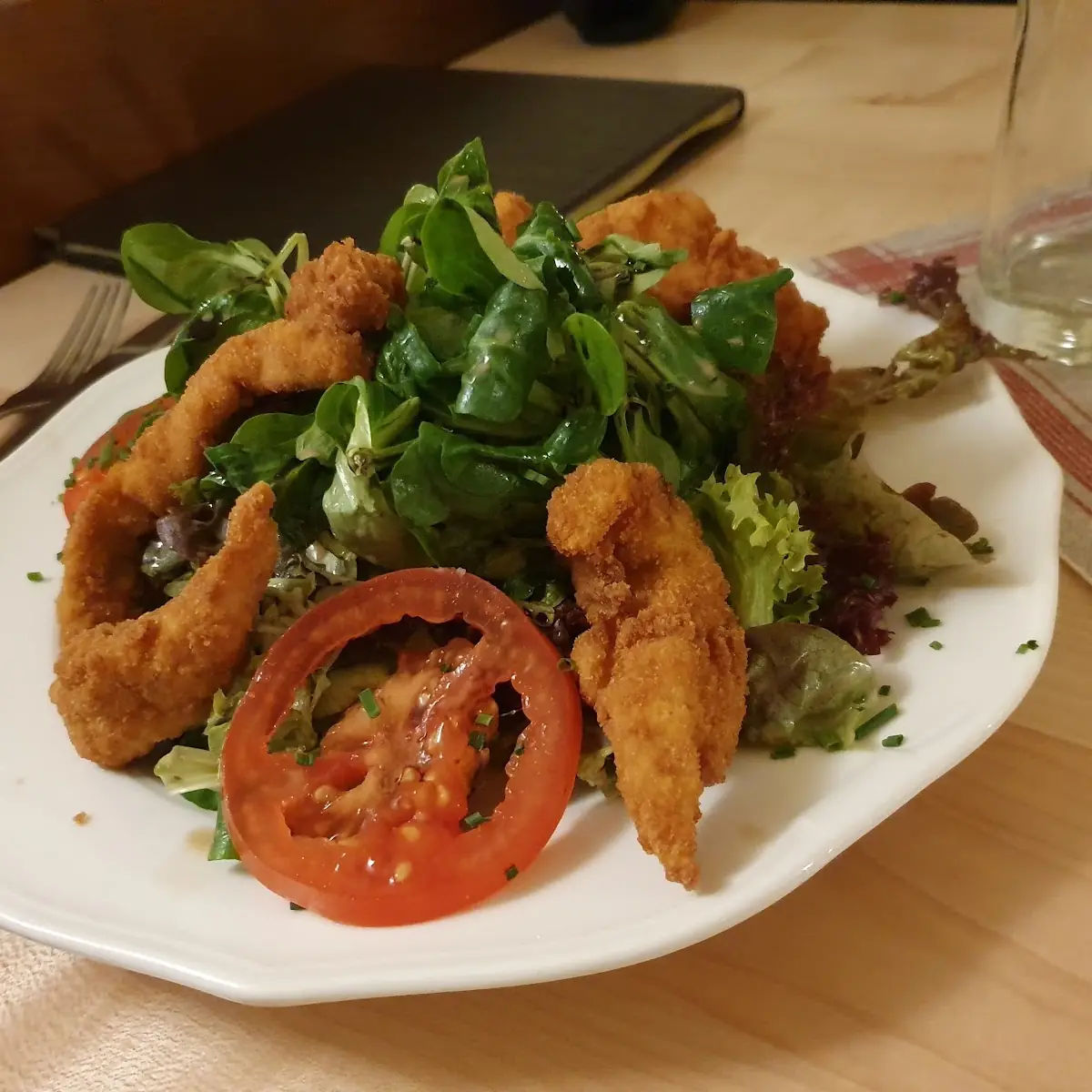 Backhendlsalat