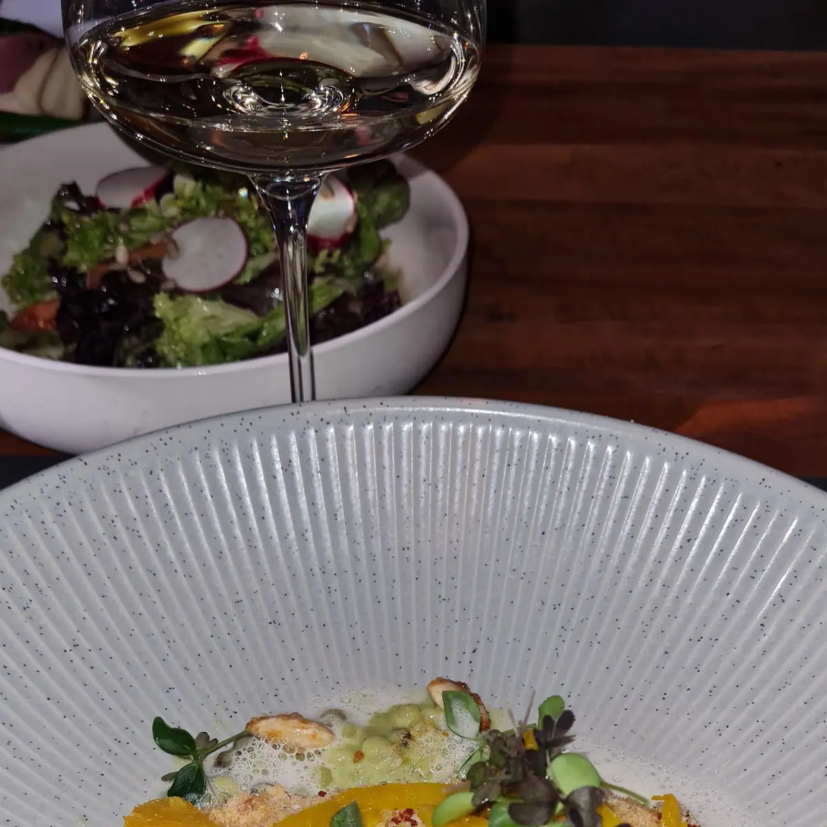 Bachsaibling Auf Fregola Sarda