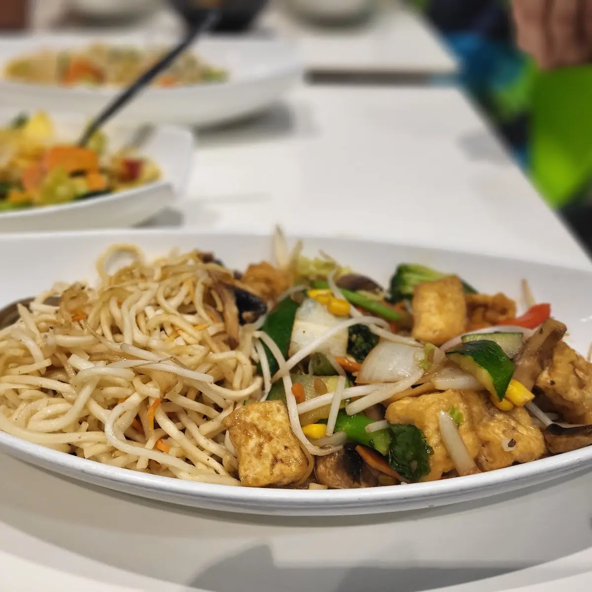 Glass Noodles with Tofu and Vegetables