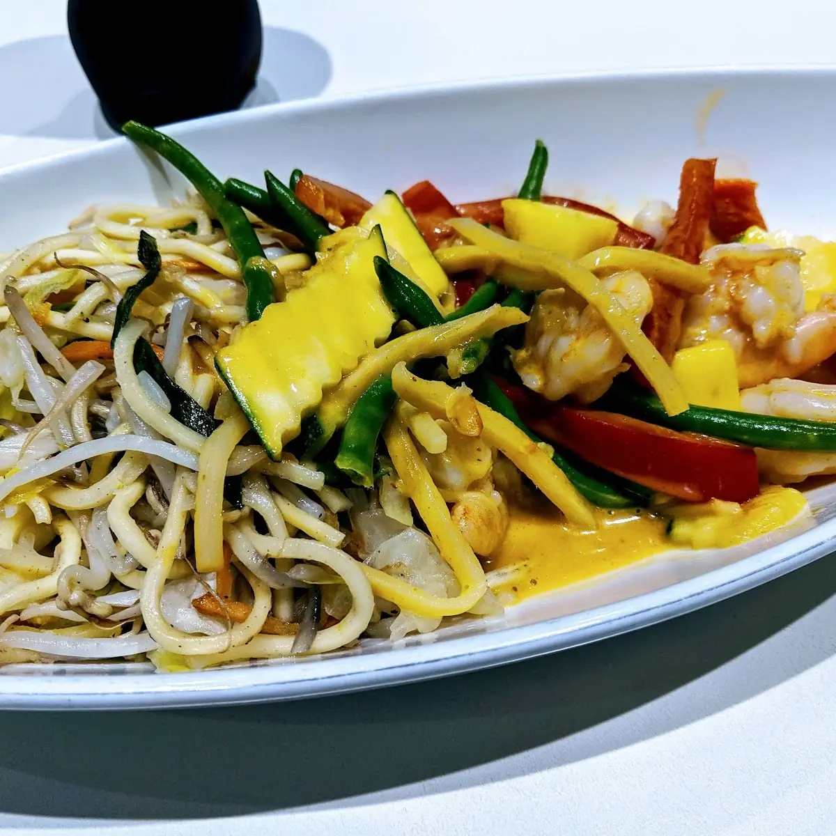 Spicy Mango Curry with Prawns