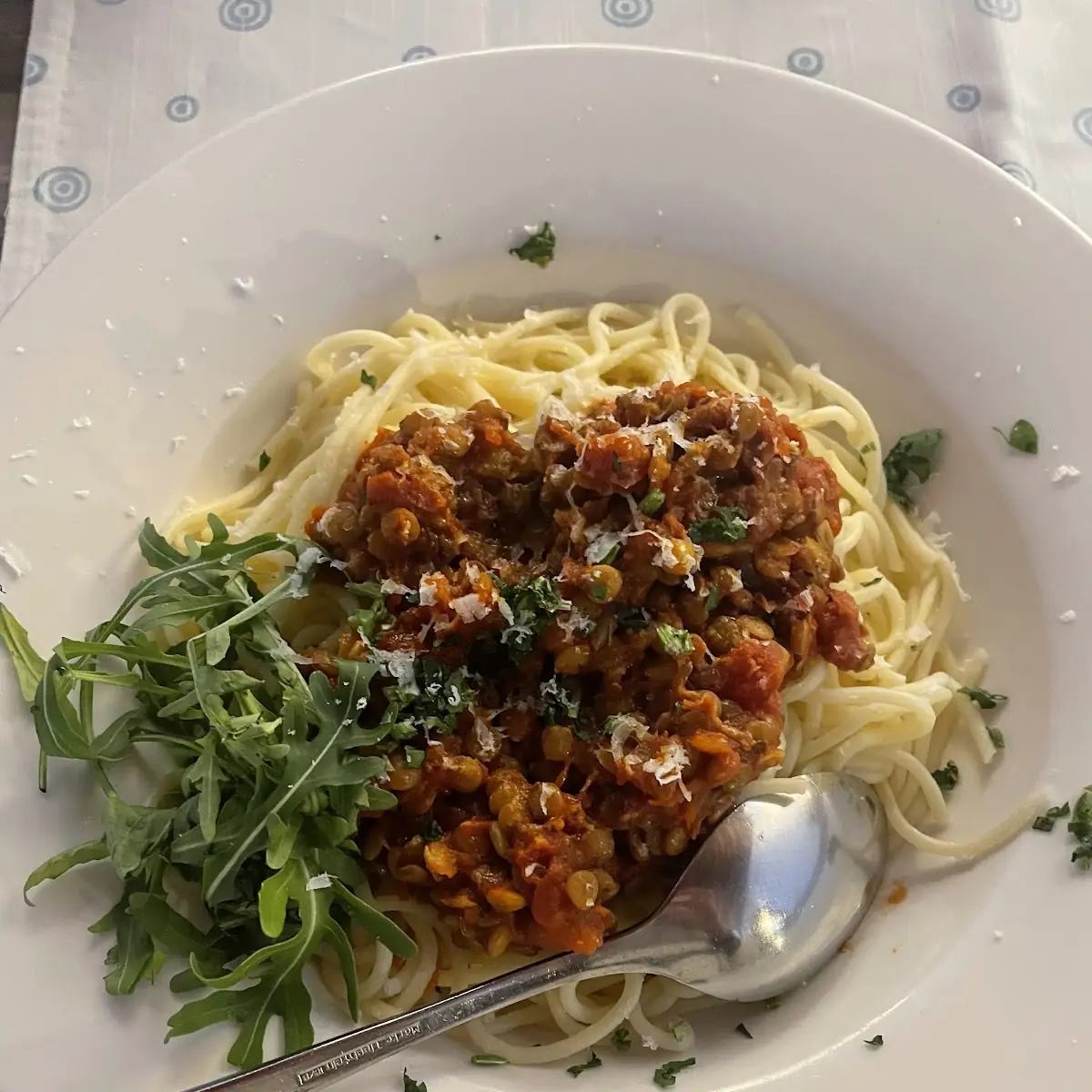 Vegetarische Spaghetti Bolognese