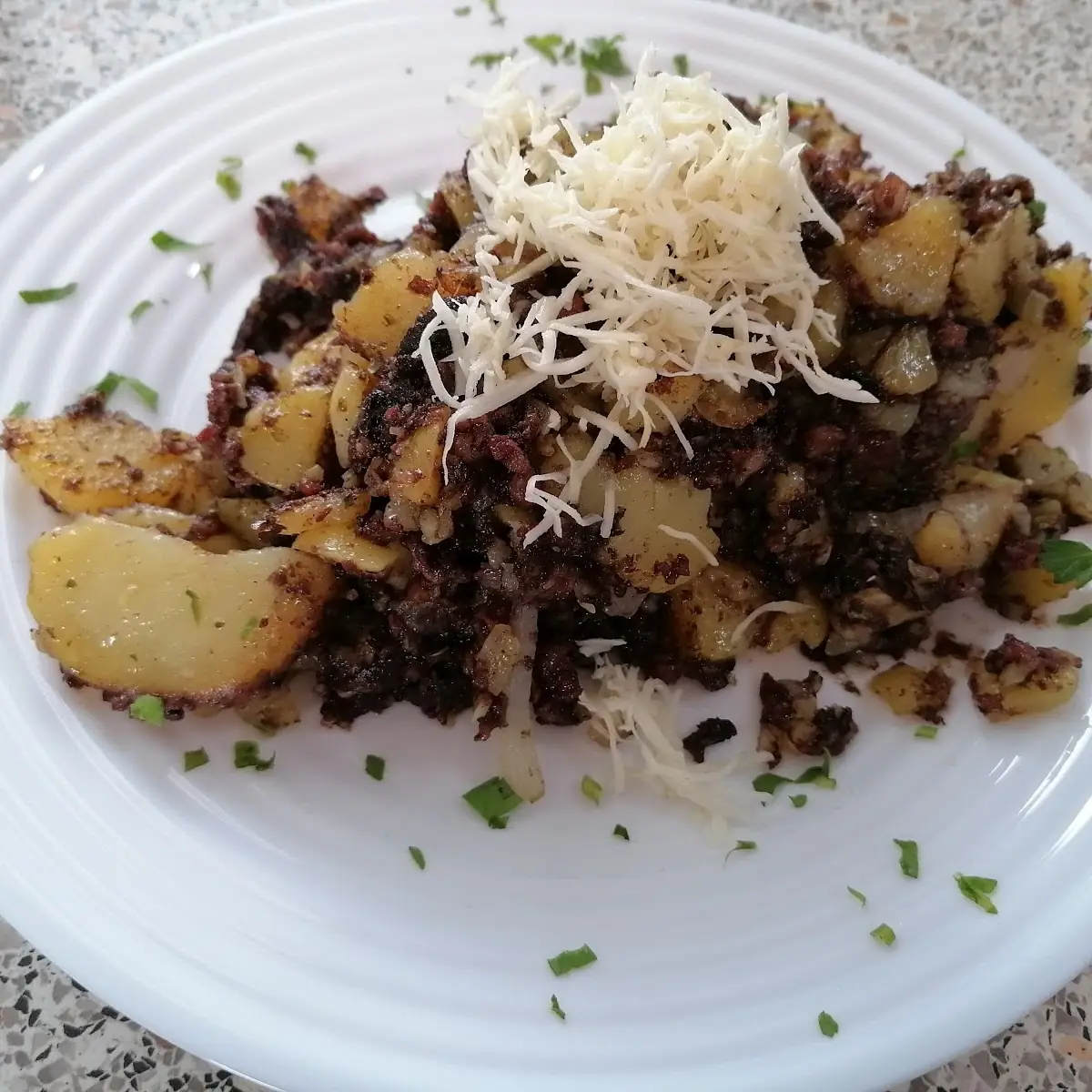 Blunzen Gröstl