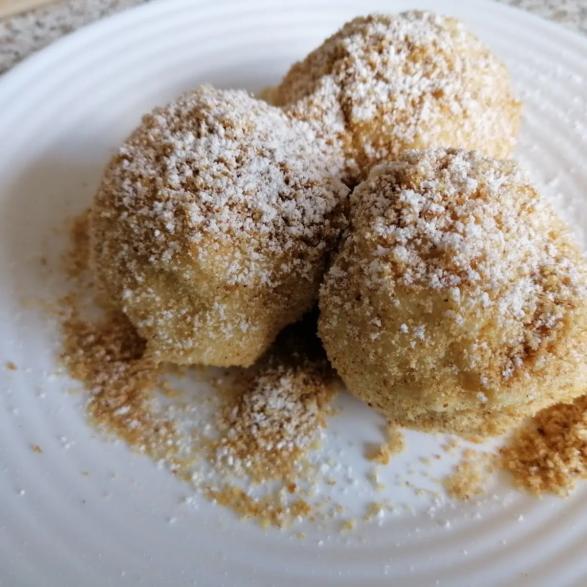Erdbeerknödel