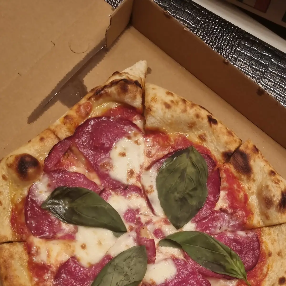 Salami Pizza