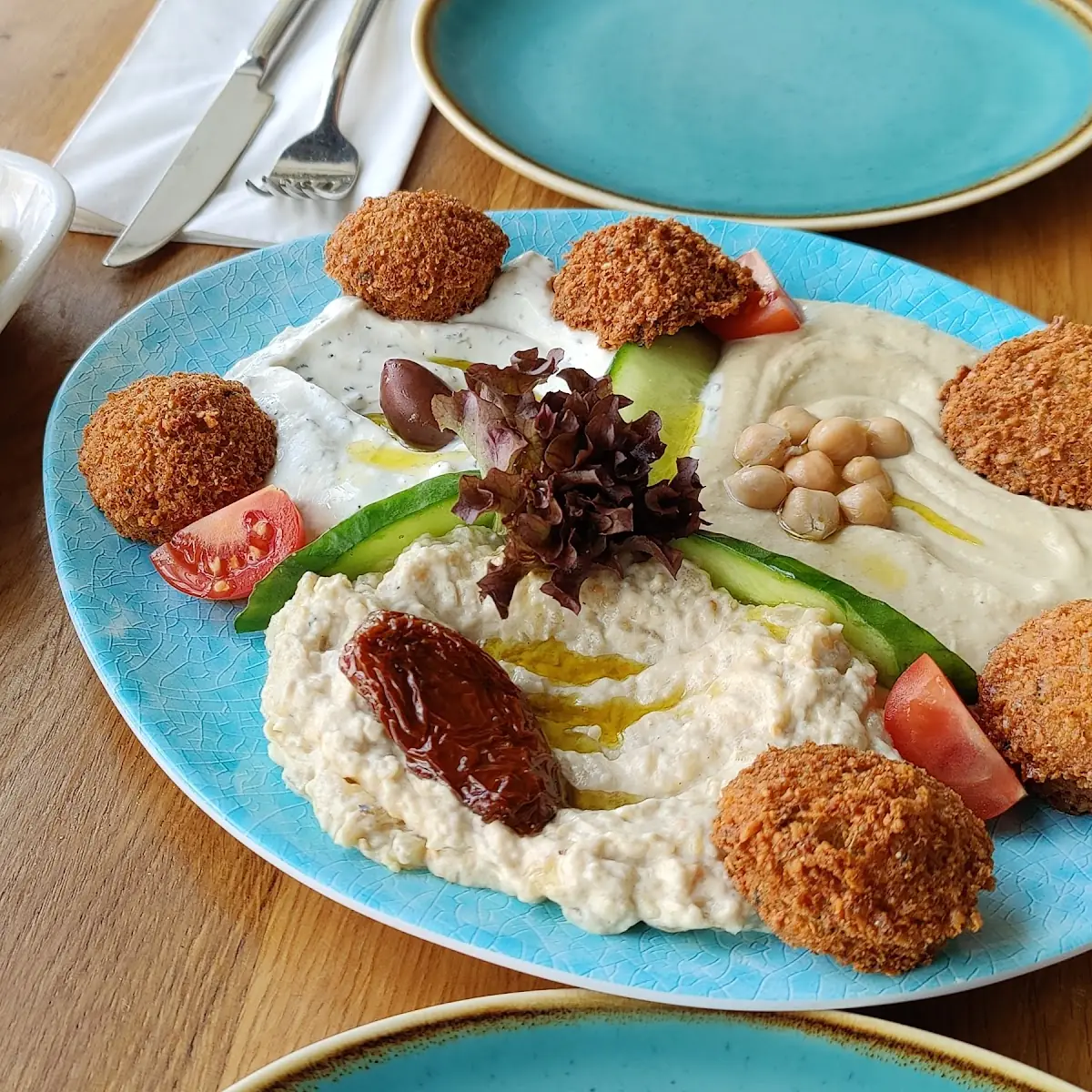 Orientalischer Vorspeisenteller