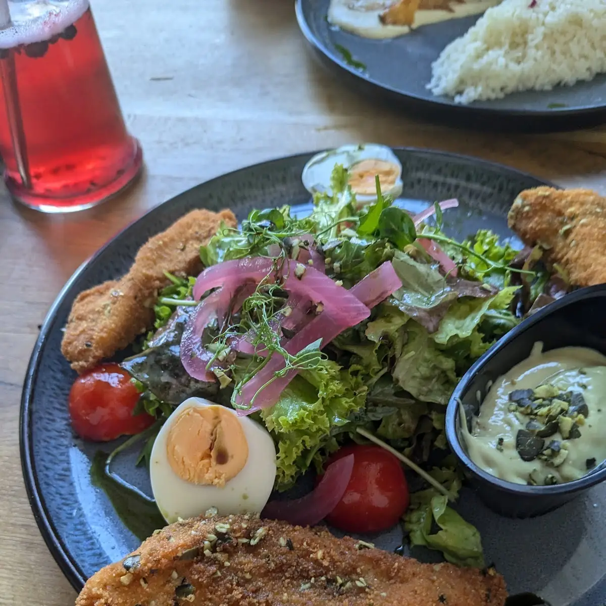 Steirischer Backhendlsalat