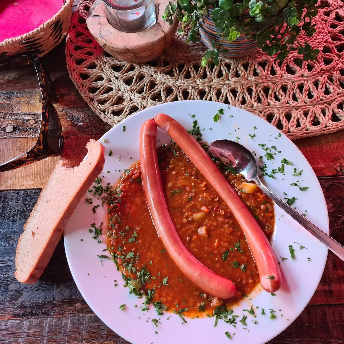 Linsen Eintopf Mit Würstchen