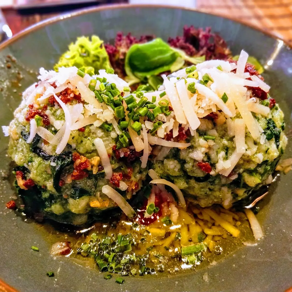 Spinatknödel