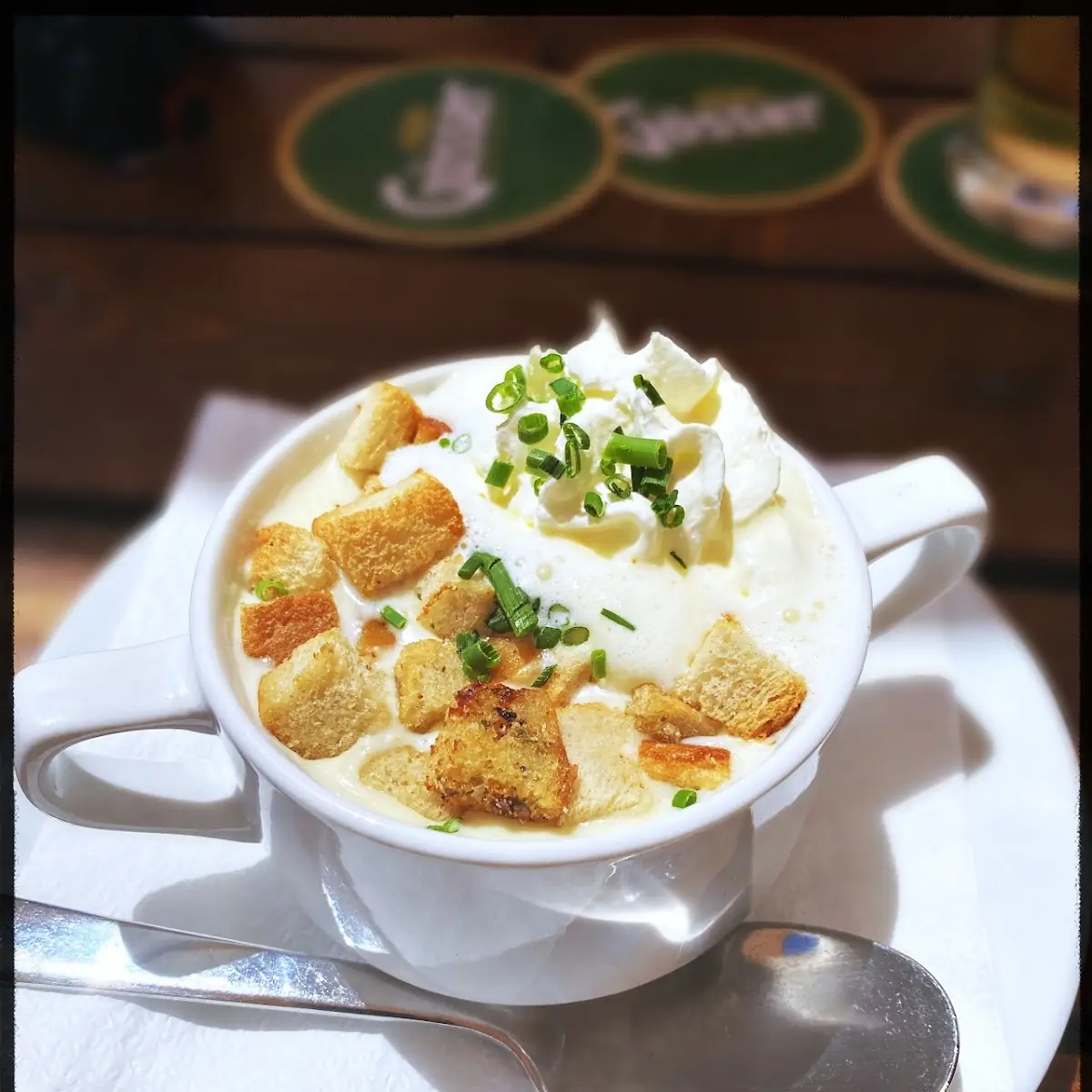 Knoblauchcreme Suppe