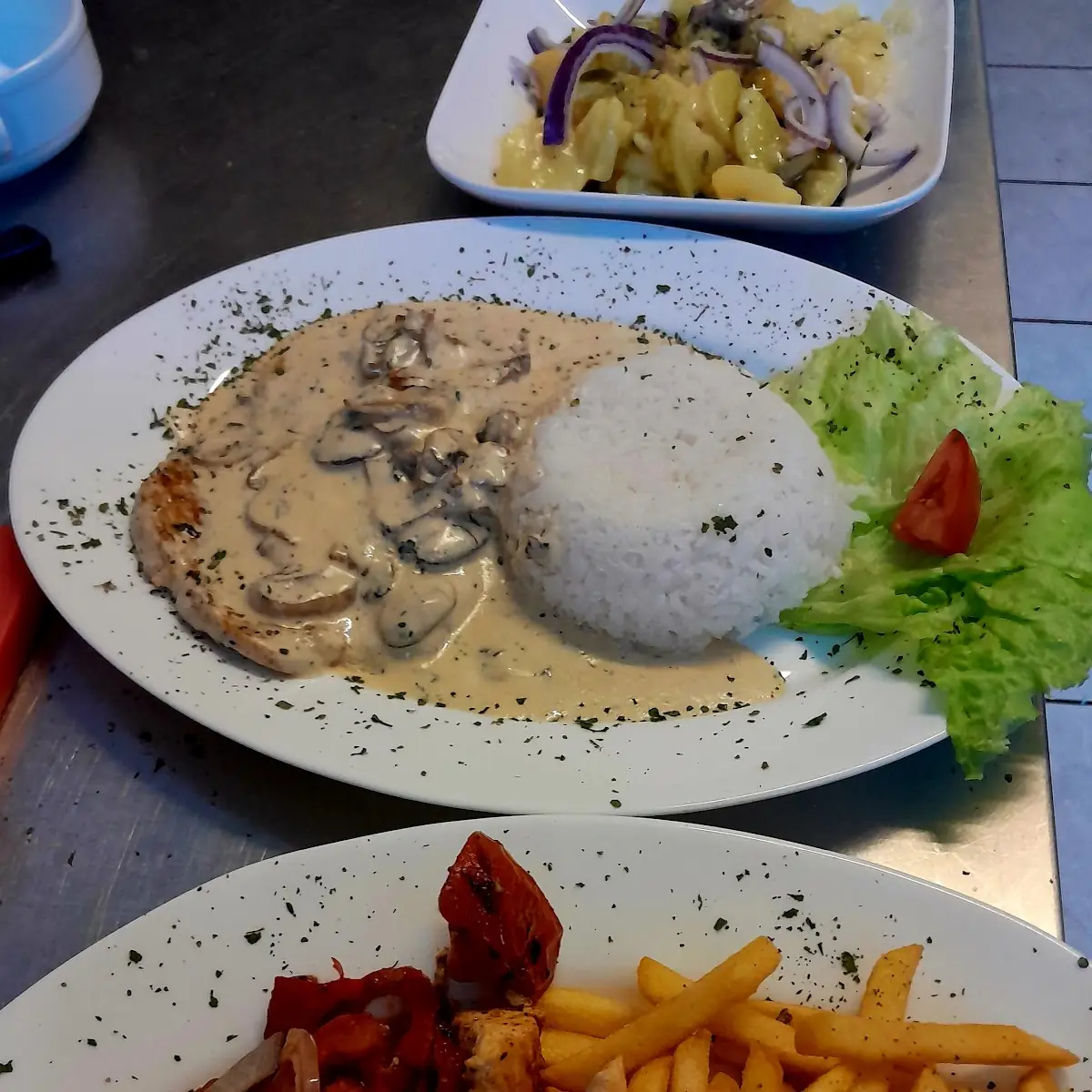 Chanpignon Schnitzl