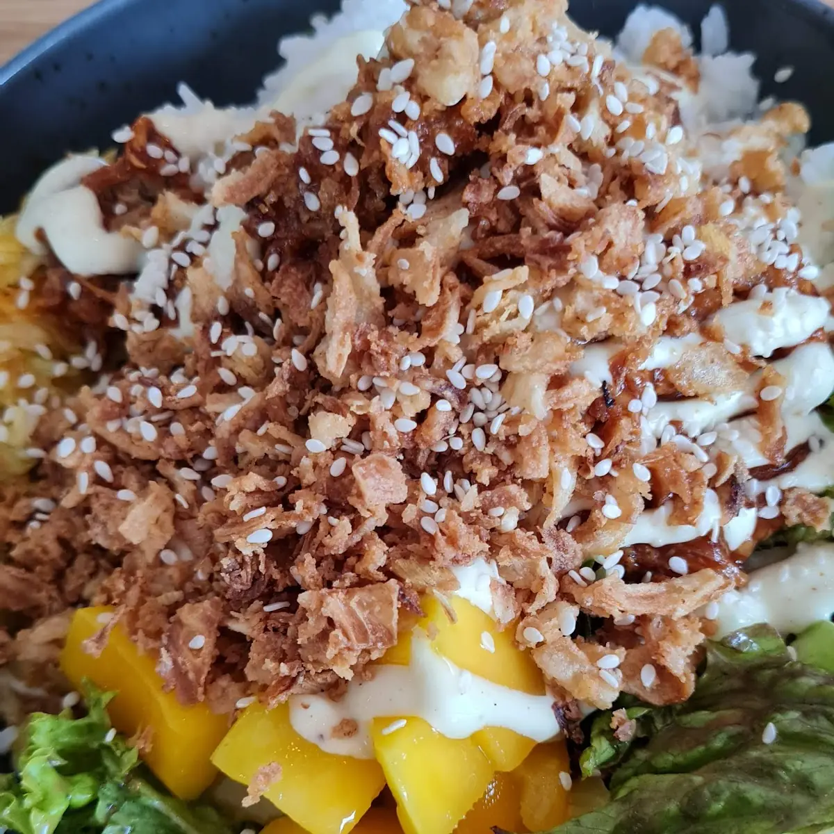 Asia Bowl Mit Pulled Pork