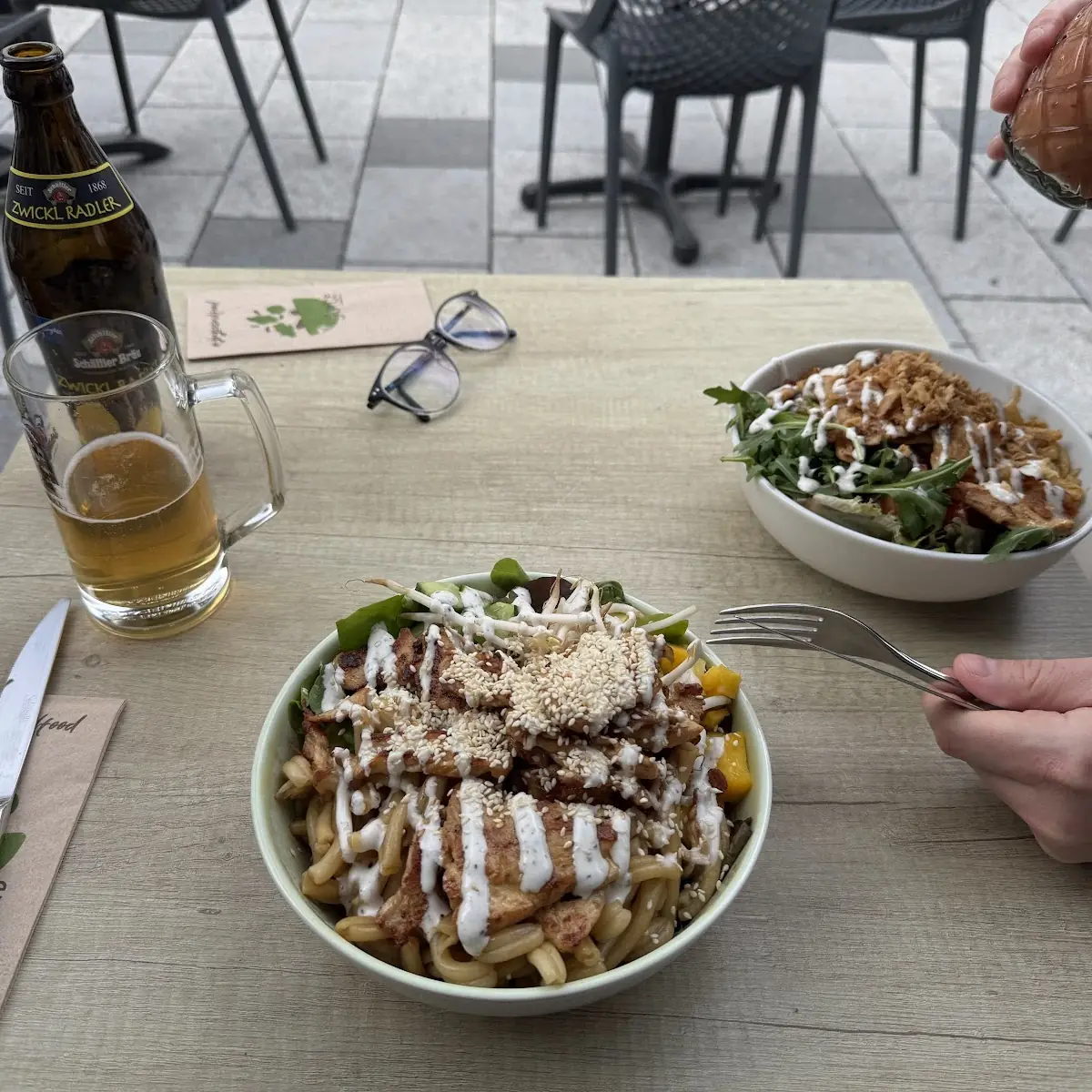 Energy Bowl Mit Hühnerstreifen