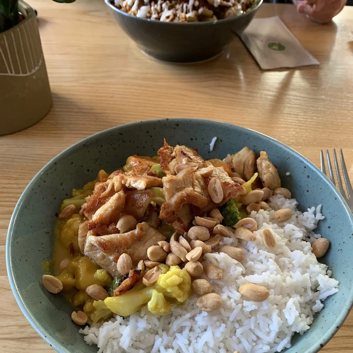 Mildes Curry Mit Huhn