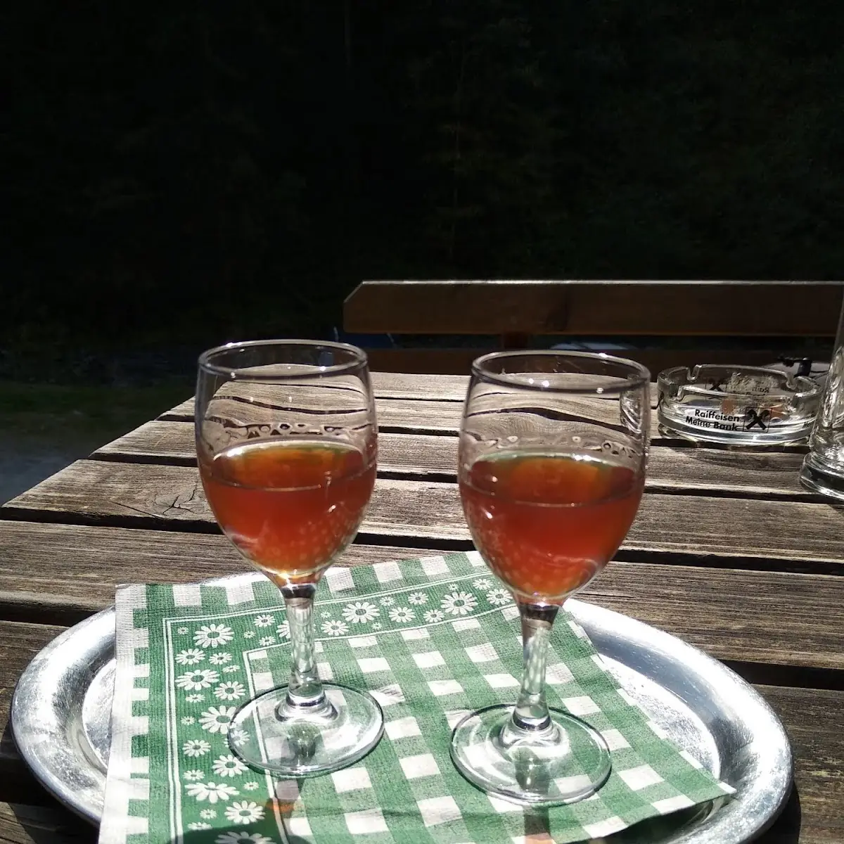 Zirbenschnapslikör