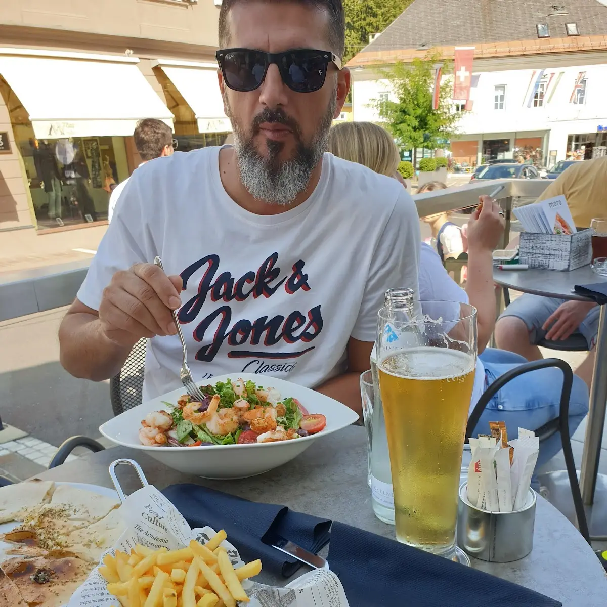 Scampi Salat