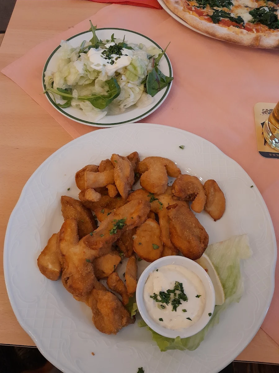 Gebackene Steinpilze