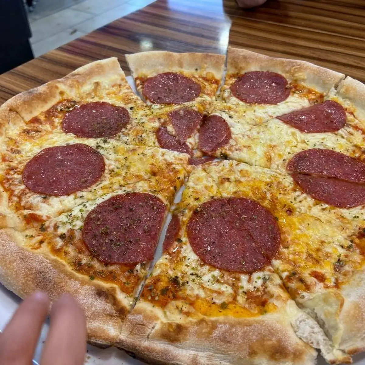 Salami Pizza Margherita