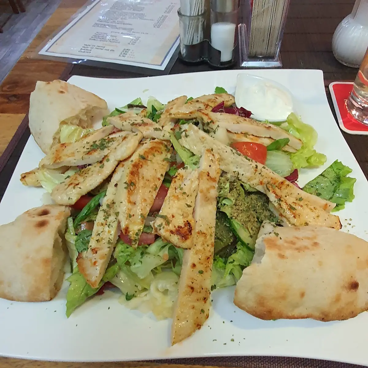 Grilled Turkey Salad