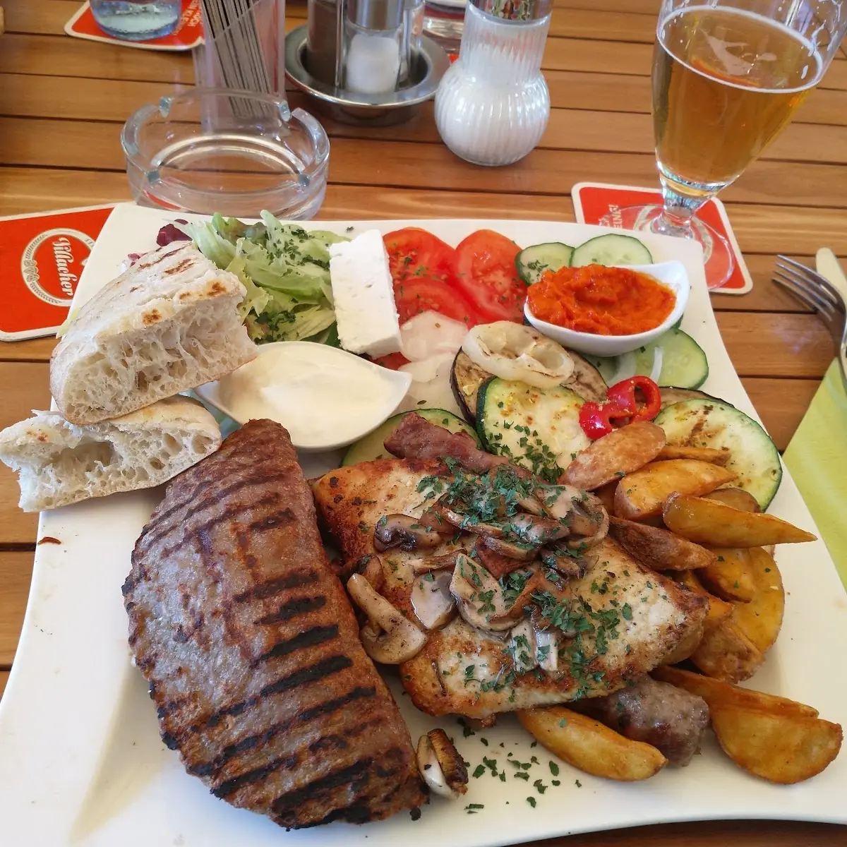Kombi-grillteller