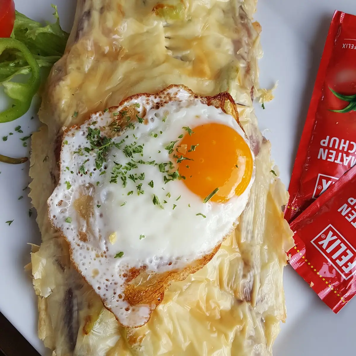 Bauerntoast Mit Spiegelei