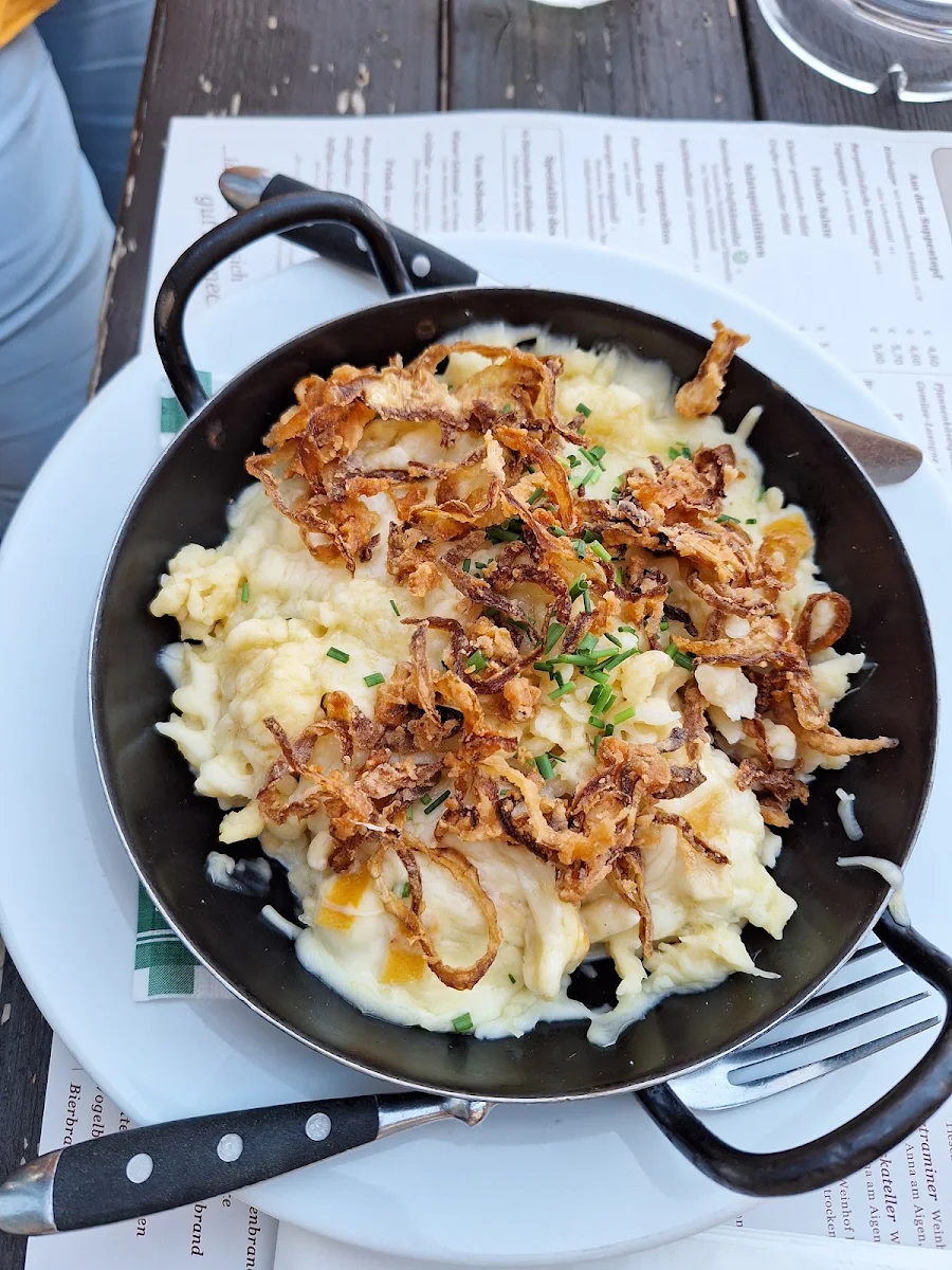 Käsespätzle Mit Zwiebeln
