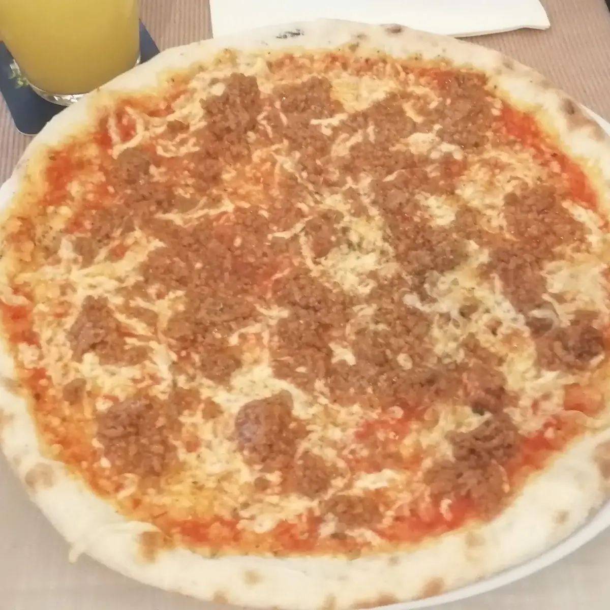 Pizza Bolognese