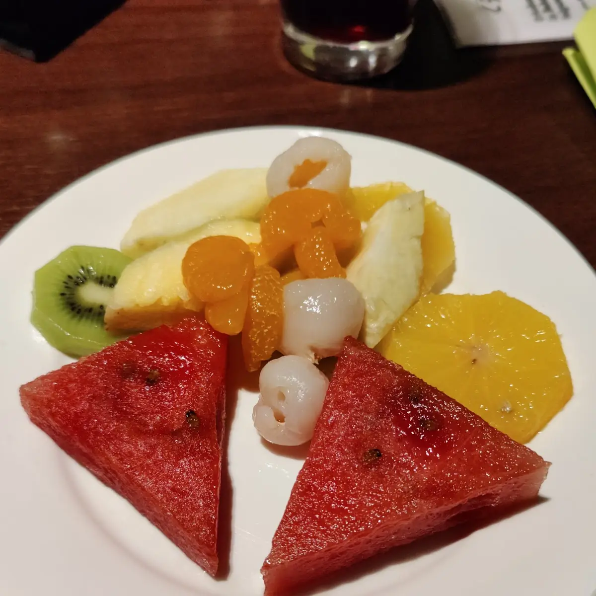 Obstsalat Vom Buffet