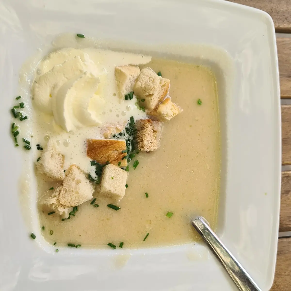 Knoblauchcreme Suppe
