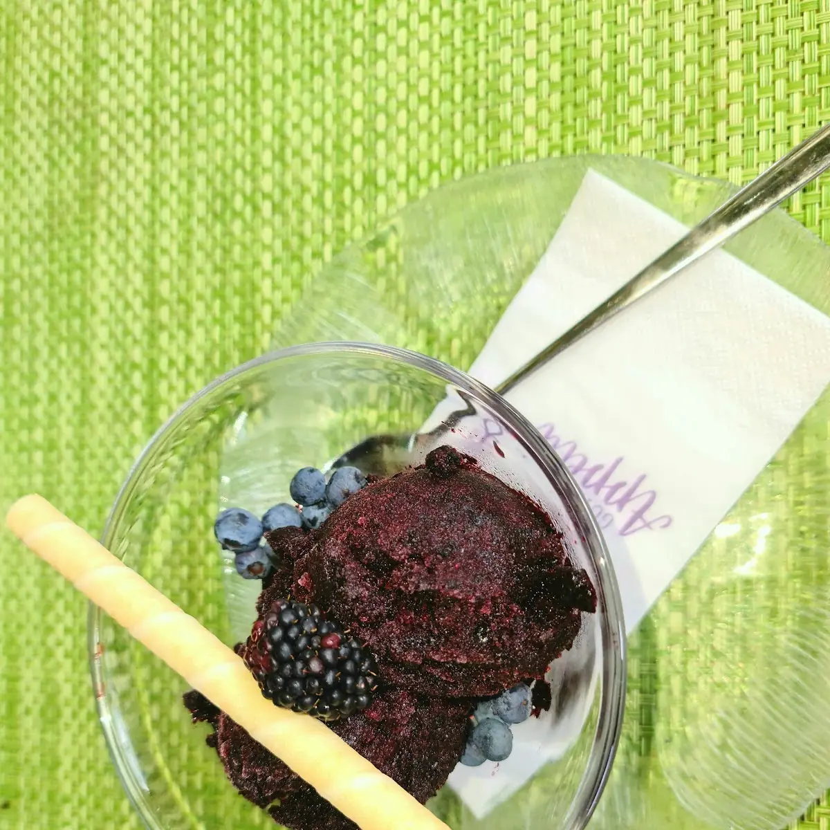 Waldfrüchte Sorbet