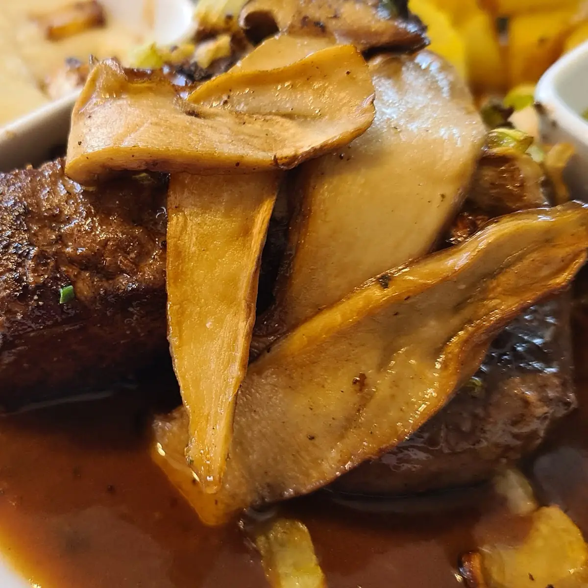 Wild Steak Mit Beilage