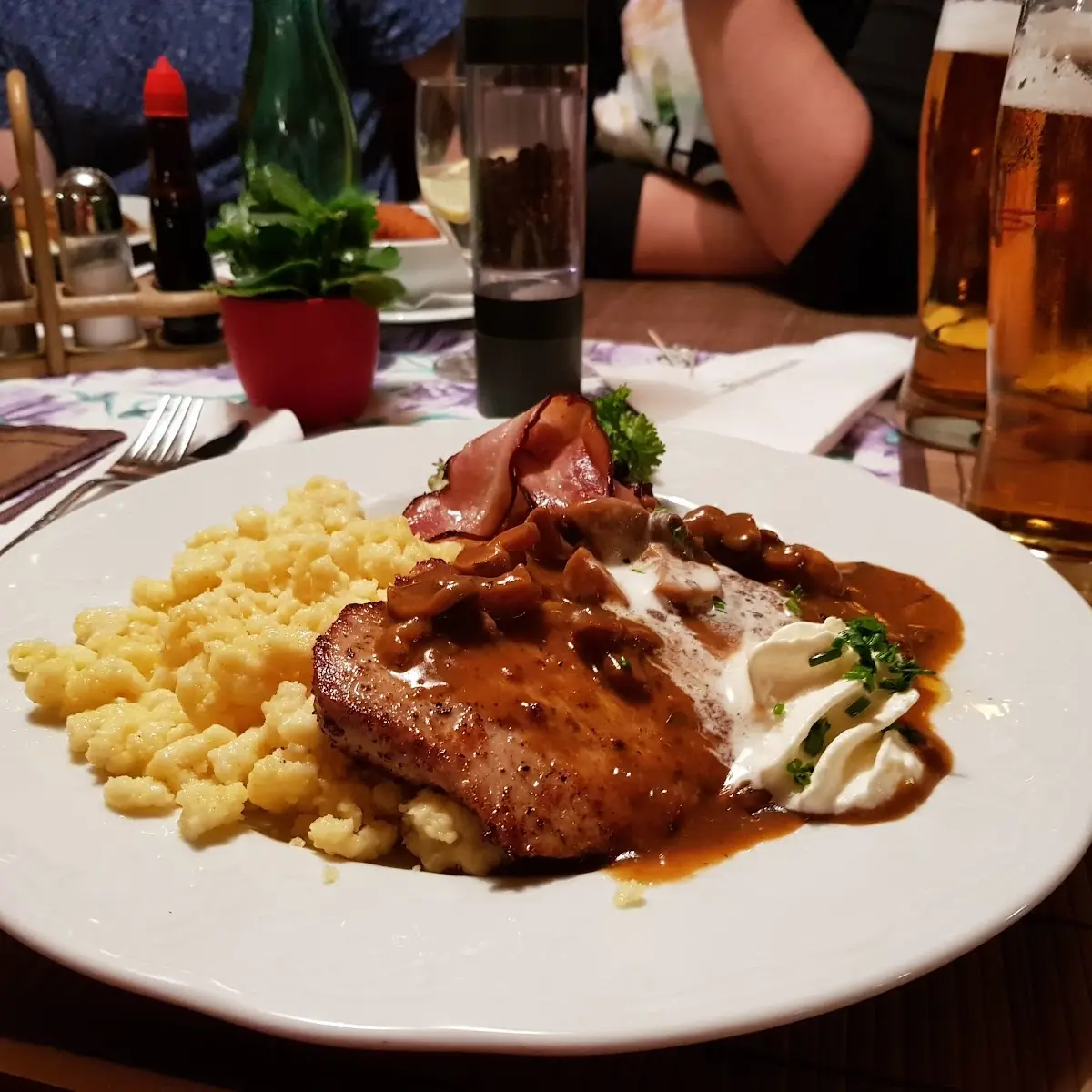 Jägerschnitzel