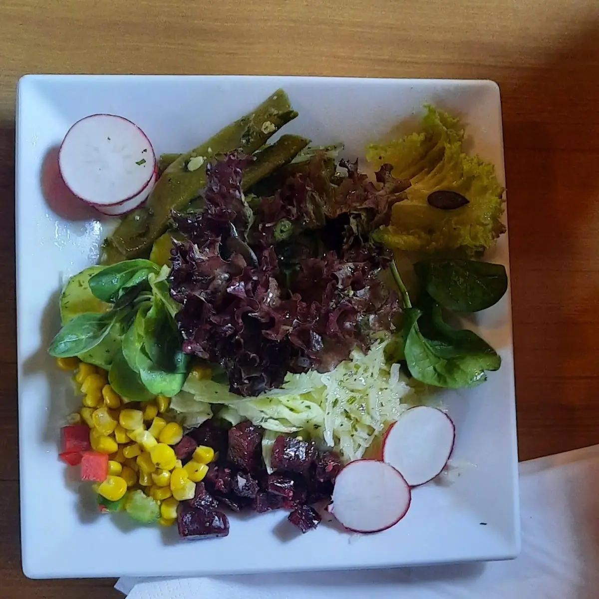 Kleiner Beilagensalat Gemischt