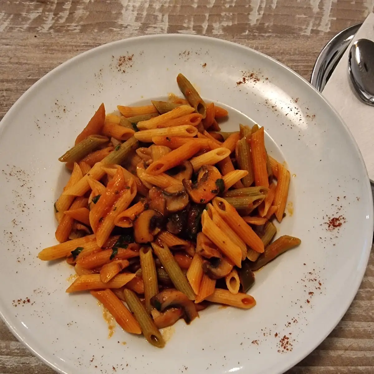 Nudeln Arrabiata