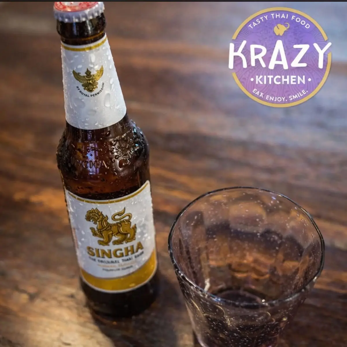 Singha Beer Flasche 0 33l