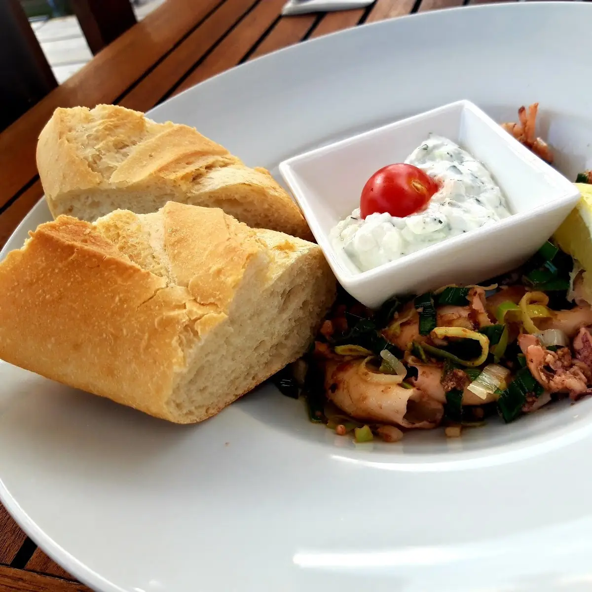 Gegrillte Calamari
