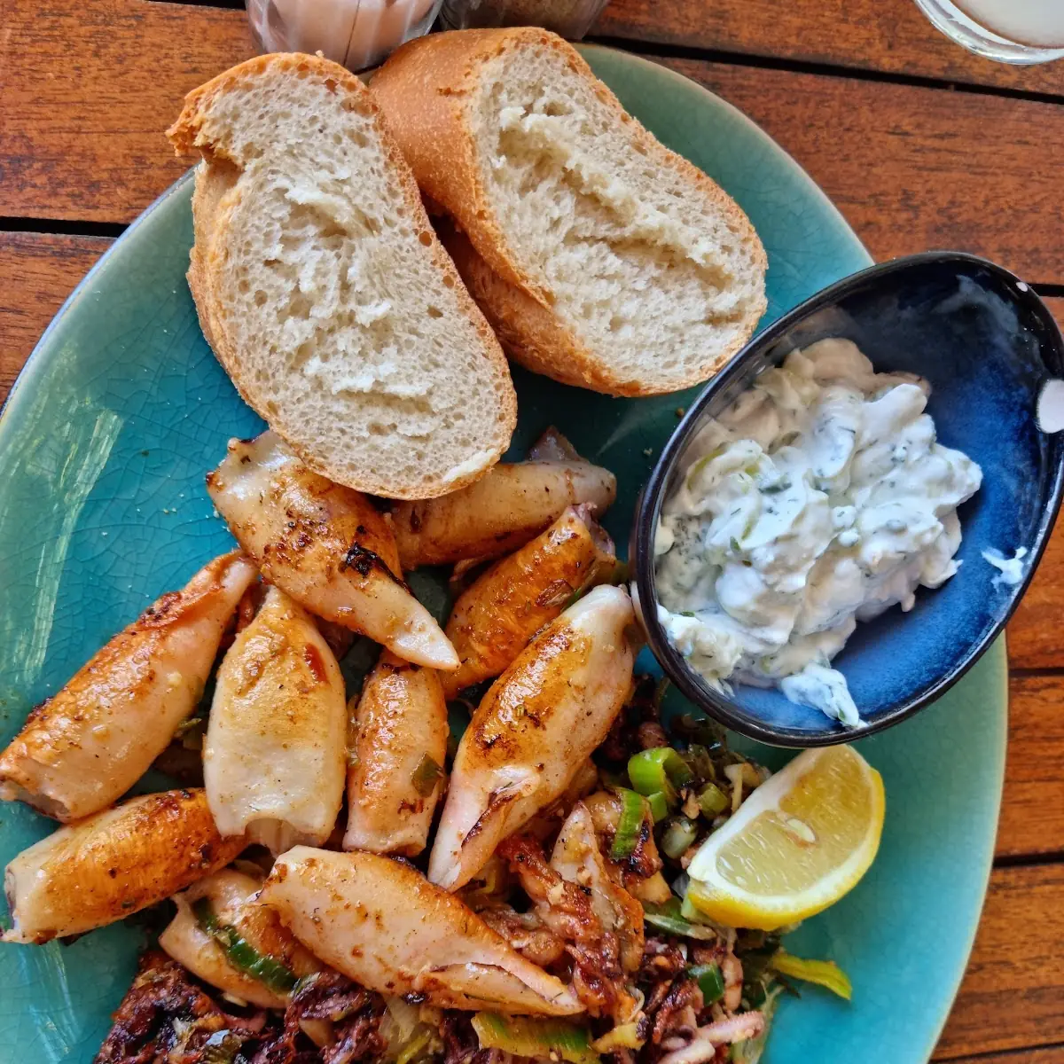 Tintenfisch Vom Grill