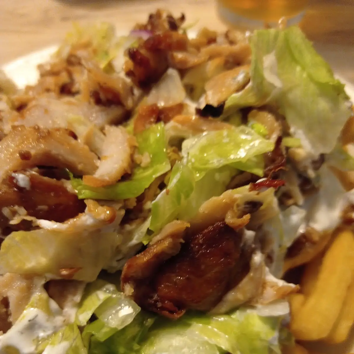 Kebap Box Mit Pommes