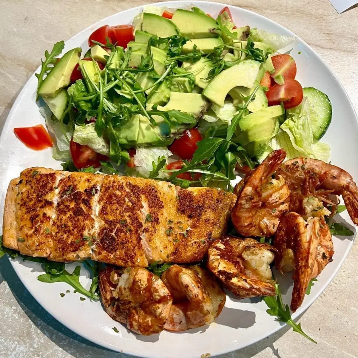 Hühnerstreifensalat