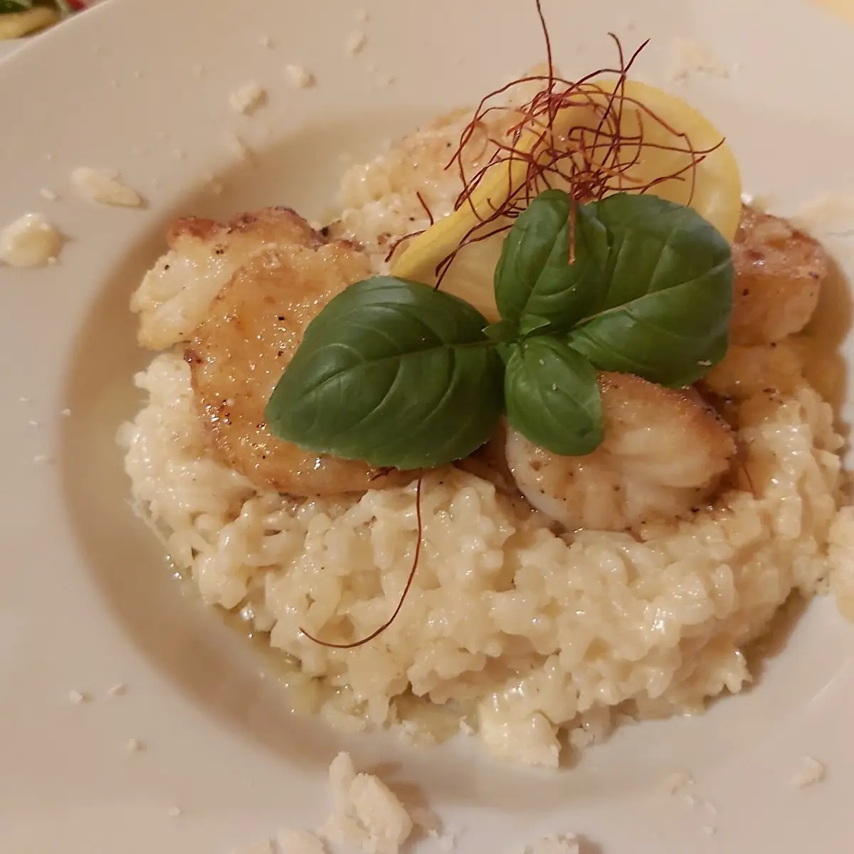 Rissotto Mit Garnelen