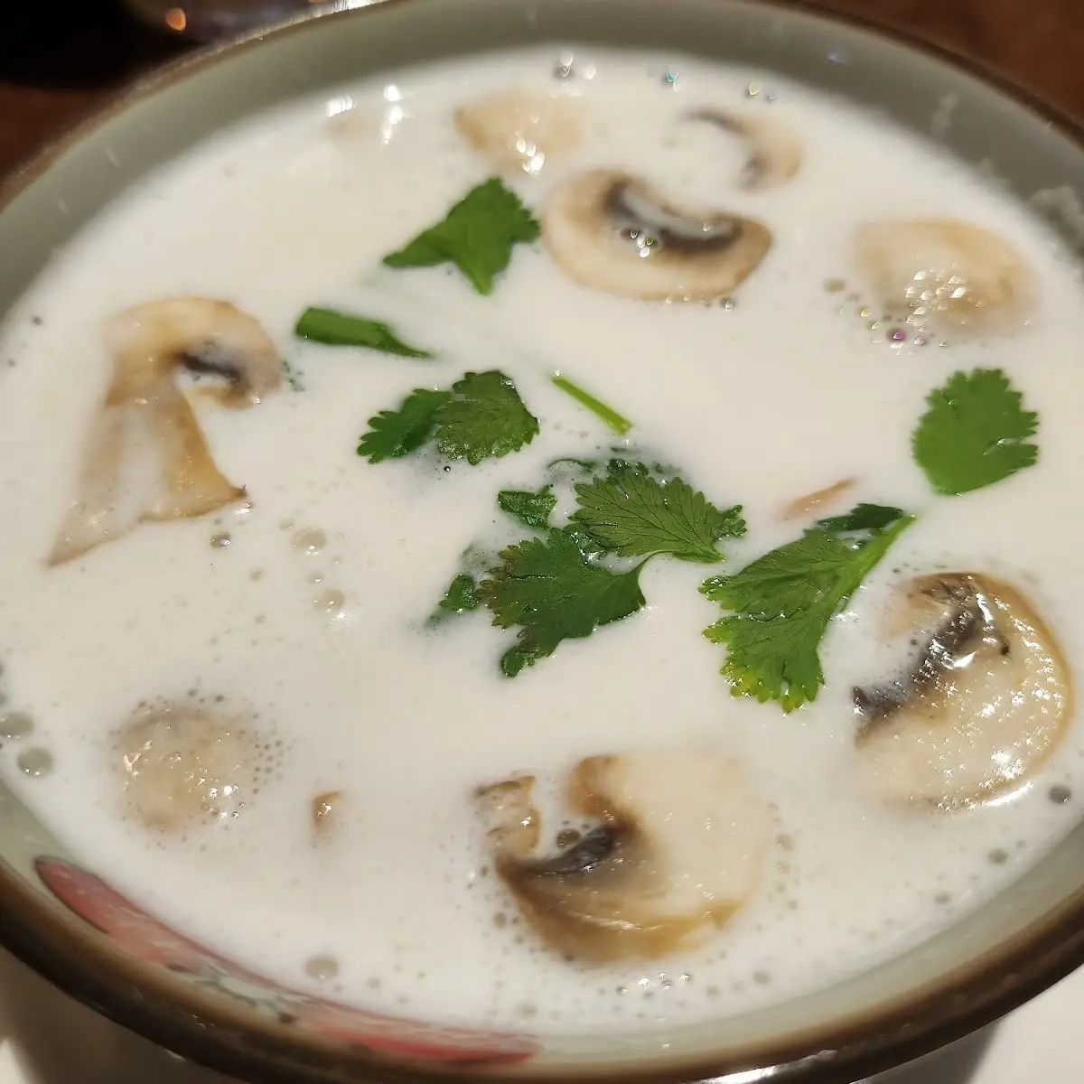 Thailändische Hühnersuppe