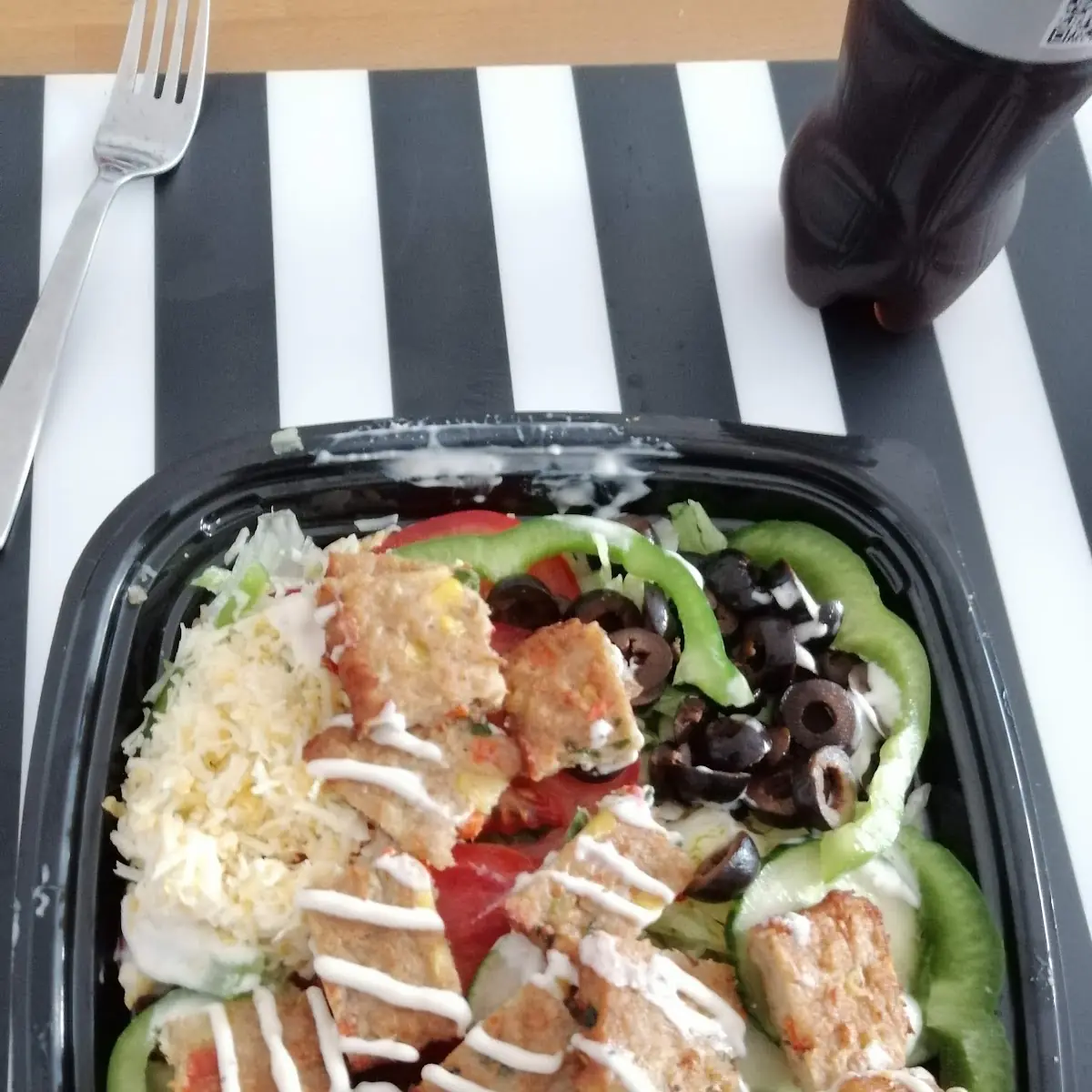 Salat Mit Vegetarischen Patty