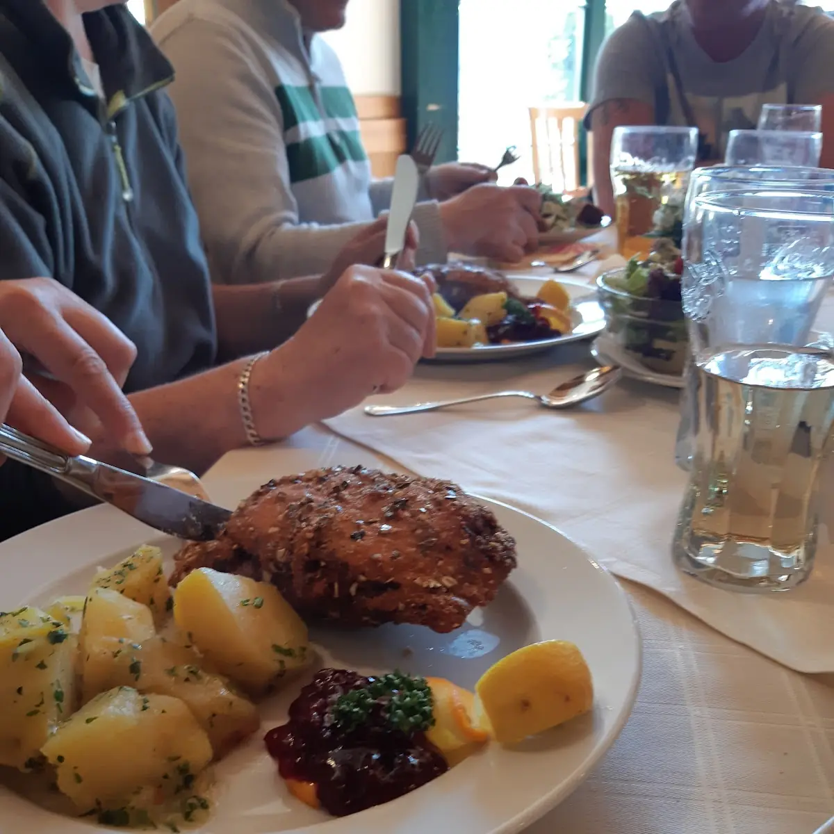 Gefülltes Schnitzel