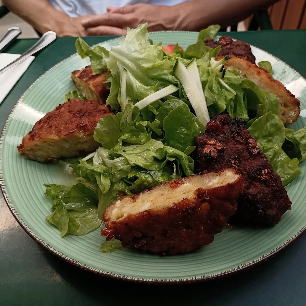 Kaspressknödel-salat