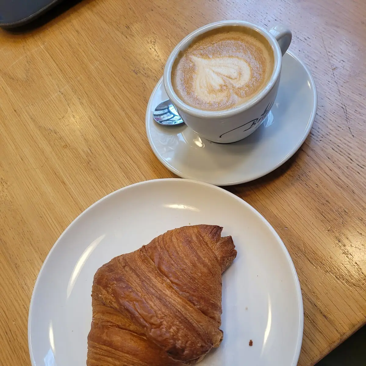 Coffee and Croissant