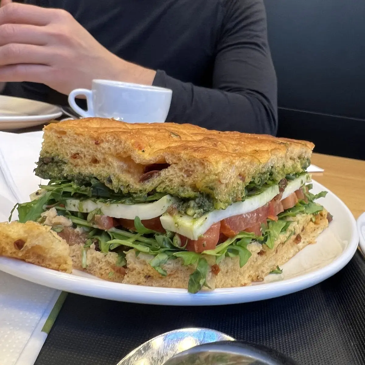 Tomato Caprese Sandwich