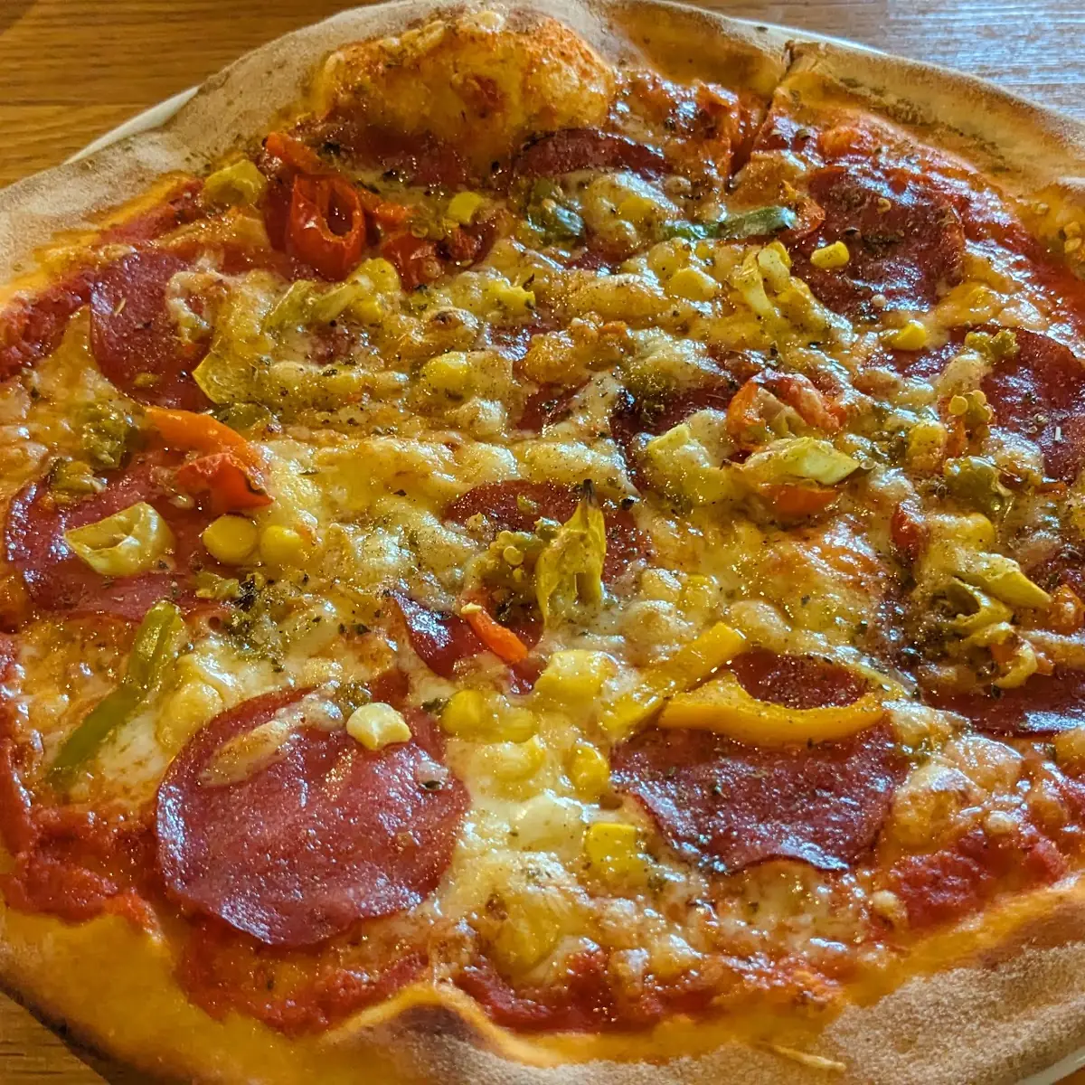 Pizza Mit Pfiffferlingen