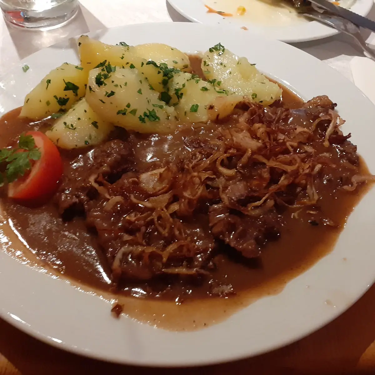 Zwiebelrostbraten