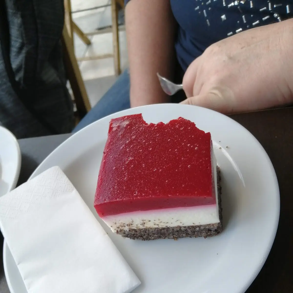 Himbeer Sahne Schnitte