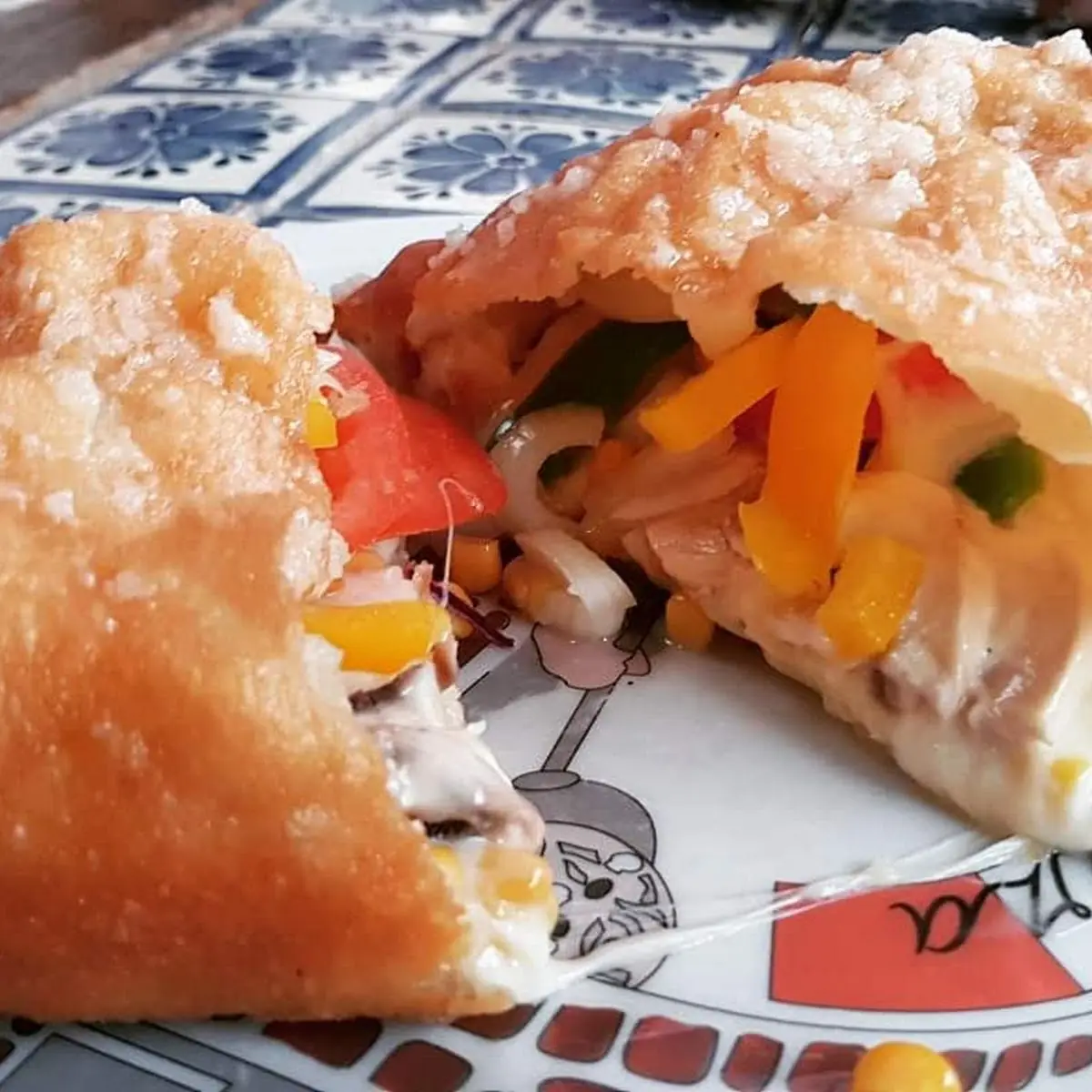 Verdure Pizza Calzone